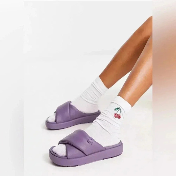 Nike Jordan Sophia Slide Canyon Dark Purple - Size 7 - Picture 1 of 7